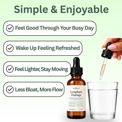 AQIRIA Lymphatic Drainage Drops - Daily Wellness